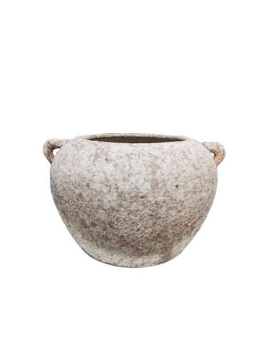 [TDH1051] Soft Cream Vase S 