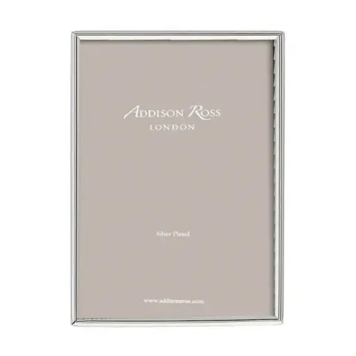 [TDH868] Addison Ross Fine Edged Silver Plated Photo Frame 8x10