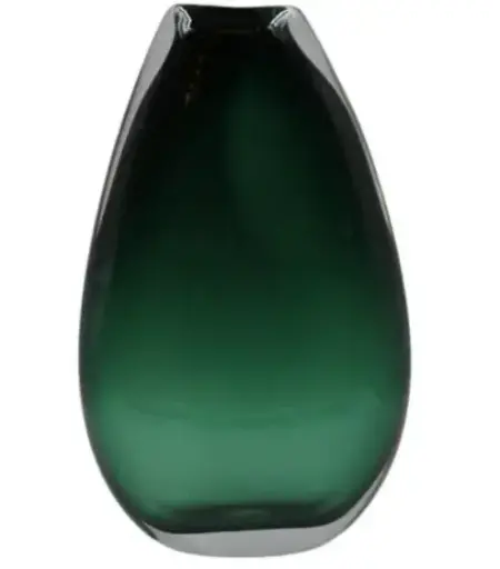 [TDH882] Soft Emerald Glow Centerpiece Vase - Large