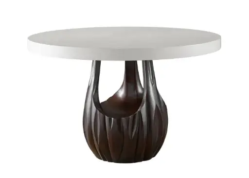 [TDH1261] Universal Carmel Round Dining Table