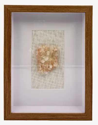 [TDH1276] Soft Ballet Crystal Pink Flower