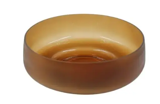 [TDH1280] Soft Vintage Carnival Orange Bowl