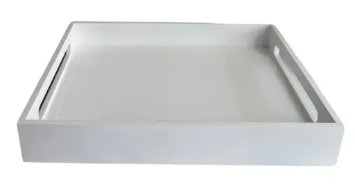 [TDH1318] Soft White Tray