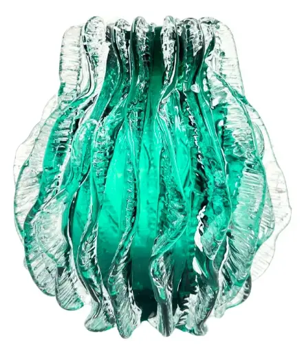 [TDH1602] Soft Prickly Pear Flower Apparatus Lake Green